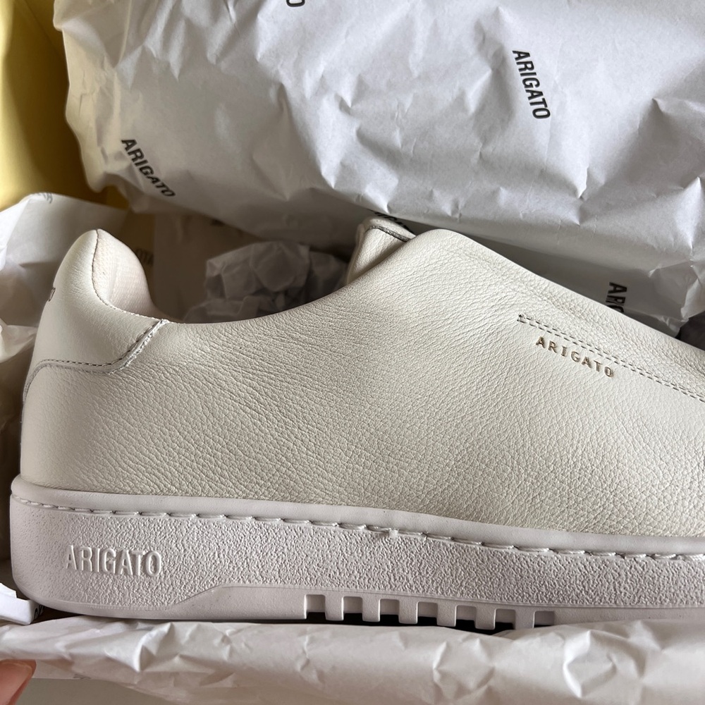 Axel Arigato Cream Leather Men's Sneakers